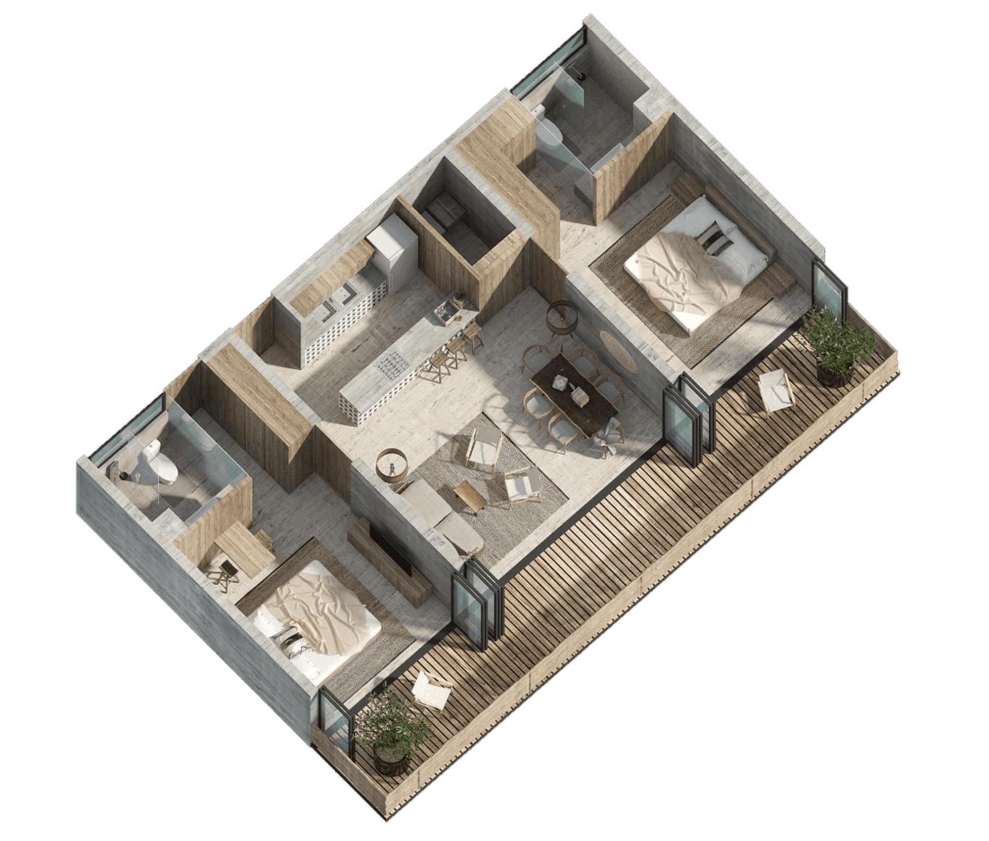 Waterworld Tulum 2Br W Cenote -Lagoons - Big Gym Extérieur photo